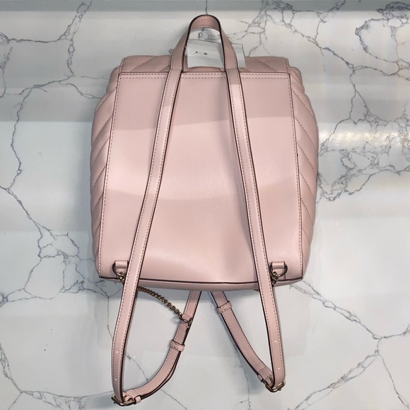 DKNY Pink Backpack NWT Summer Bag - Picture 3 of 6